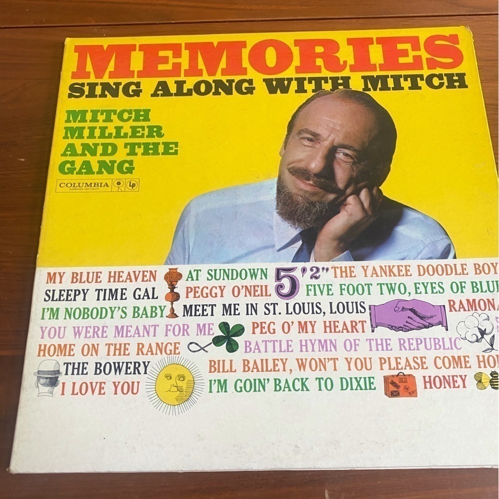 “Memories” Sing Along with Mitch Vinyl Record